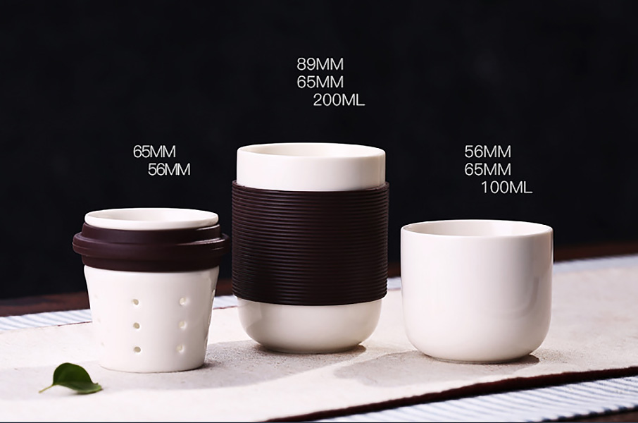 Bình ủ trà bằng sứ 200ml Light One GYBL147.