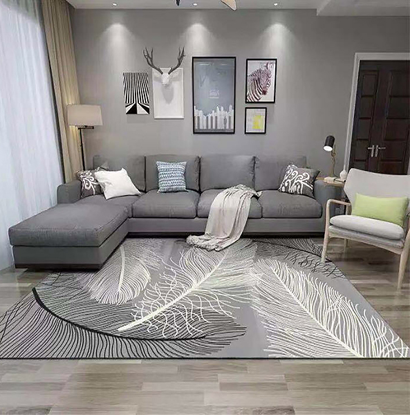 Thảm trải sàn hình chữ nhật BoXiao BX001