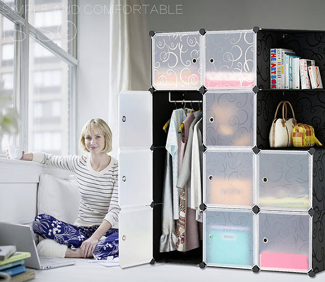 Tủ đựng quần áo lắp ráp Living LV001 