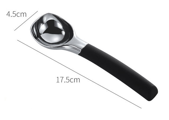 Muỗng múc kem hợp kim nhôm Armor AM004 tay cầm chống trượt