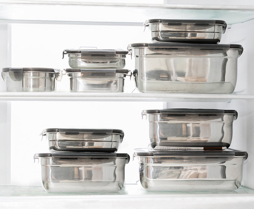 Hộp đựng thực phẩm bảo quản thức ăn inox 304 Homgoal BXH02