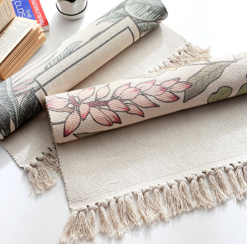 Thảm lót chân vải cotton Dexi DX001.