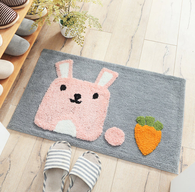 Thảm lót chân vải cotton Dexi DX005.