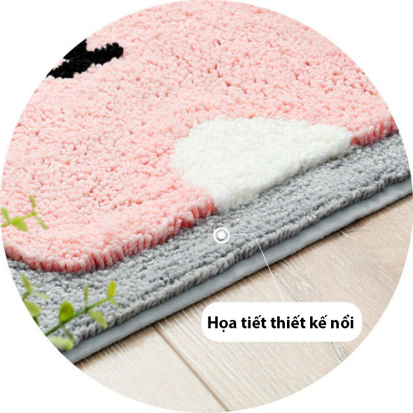 Thảm lót chân vải cotton Dexi DX005.