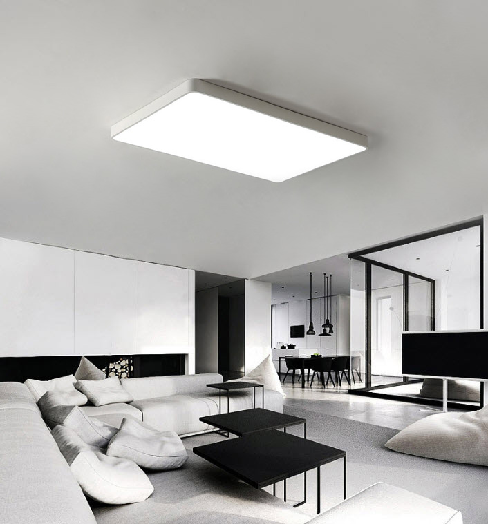 Đèn trần led chữ nhật dùng remote OEM YXJD87