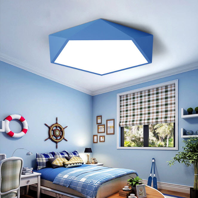 Đèn trần đèn gắn trần led dùng remote Yixi YX658.