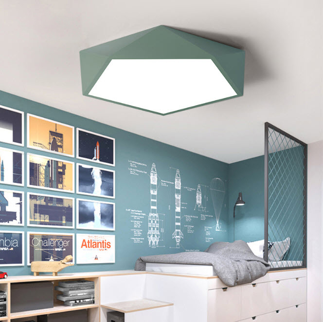 Đèn trần đèn gắn trần led dùng remote Yixi YX658.