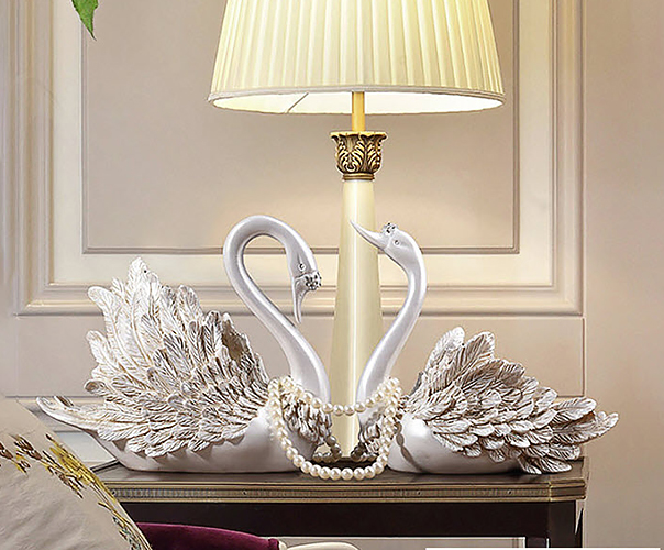 Set decor trang trí nội thất mẫu thiên nga Jianlin JL002