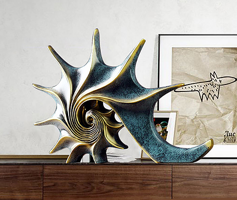 Decor trang trí nội thất mẫu con ốc Jianlin JL003