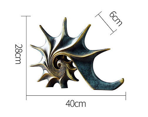 Decor trang trí nội thất mẫu con ốc Jianlin JL003