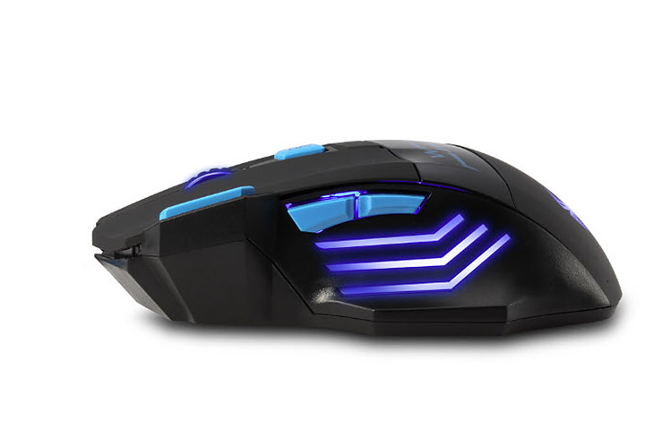 Chuột chơi game không dây 2.4GHz có đèn led Zelotes F14