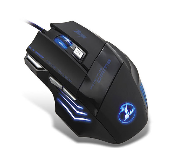 Chuột chơi game có led đổi màu 5500DPI Zeletos T80A