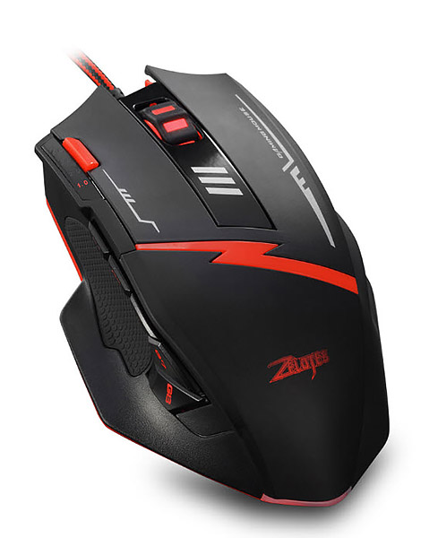 Chuột chơi game led 7 màu 11 nút bấm Zelotes C11