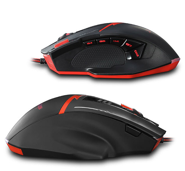 Chuột chơi game led 7 màu 11 nút bấm Zelotes C11