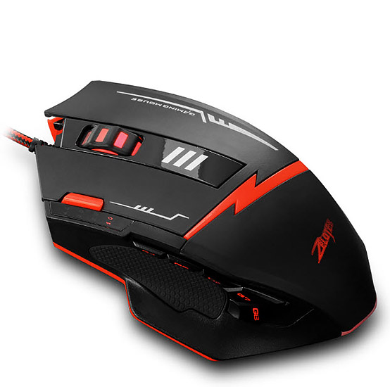 Chuột chơi game led 7 màu 11 nút bấm Zelotes C11