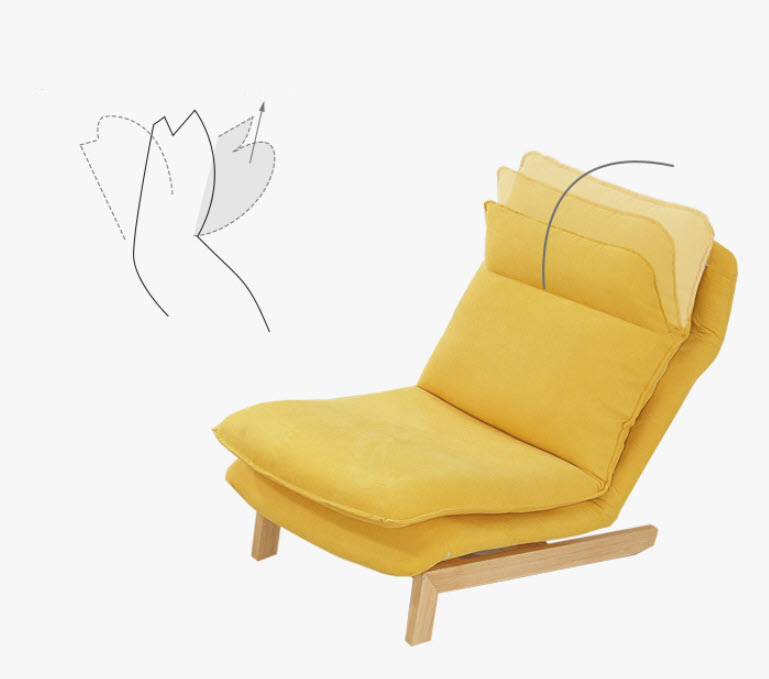 Ghế sofa lưng dựa gác chân Chunmei Y0505