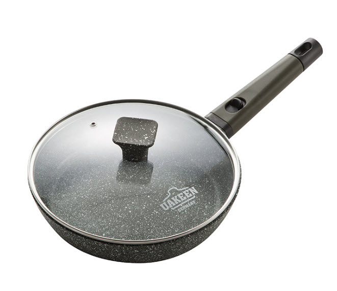 Chảo bầu vân đá chống dính 20-28cm UAKEEN VK215
