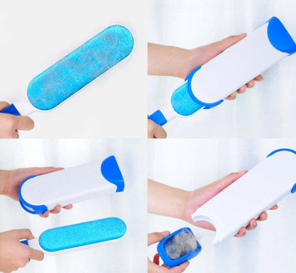 Bàn chải thu gom lông chó mèo QiFei BG300.