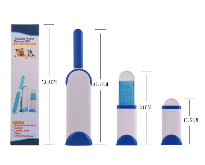 Bàn chải thu gom lông chó mèo QiFei BG300.