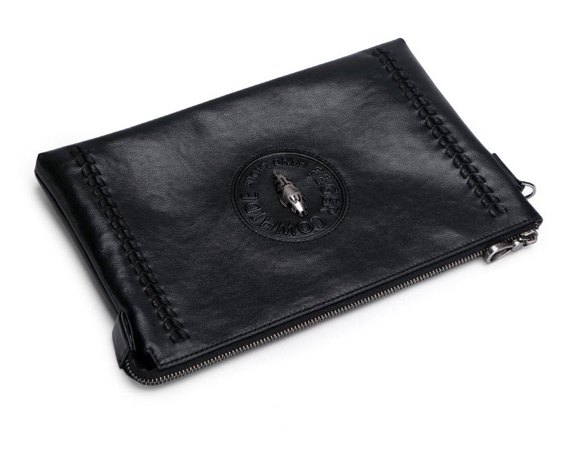Bóp ví nam men wallet cầm tay da bò Feger FG06161
