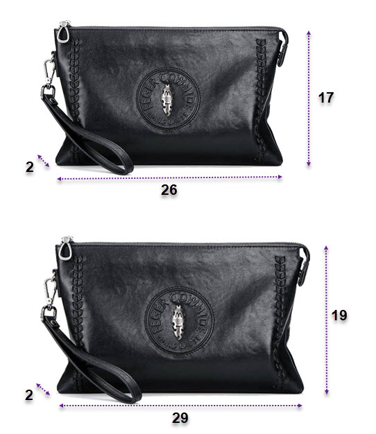 Bóp ví nam men wallet cầm tay da bò Feger FG06161