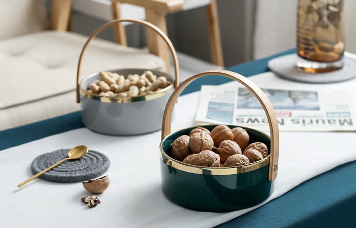 Tô thố sứ quai xách đựng thực phẩm StarRice SR004