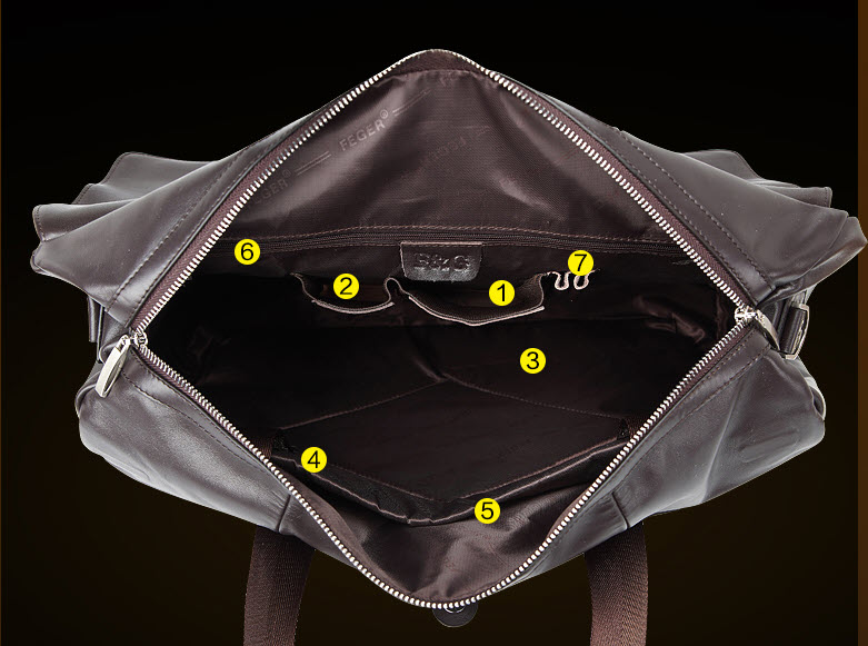 Túi xách du lịch da bò travel bag men Feger FG9M6307