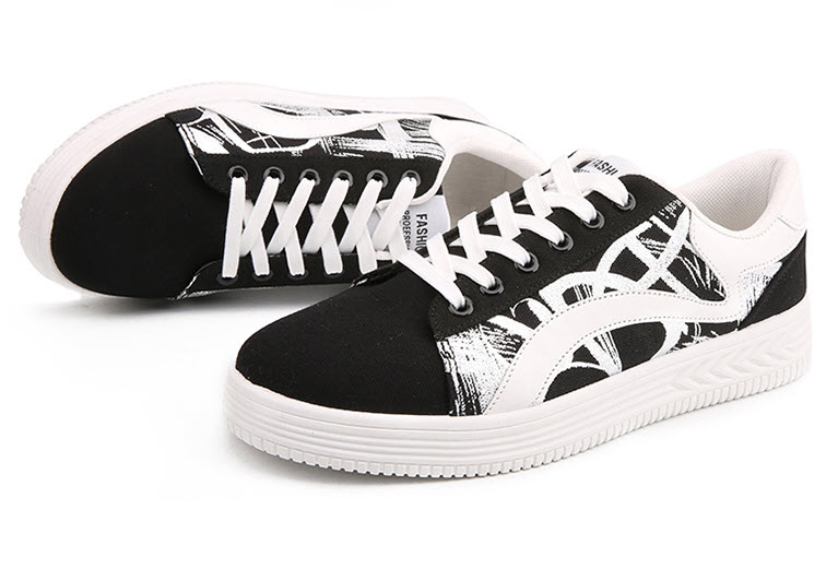 Giày sneaker nam nữ vải in họa tiết Mr.Insist MI5902