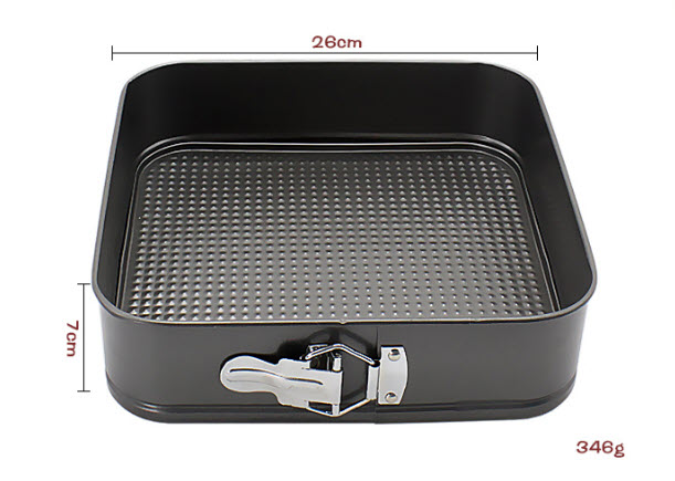 Khuôn nướng bánh bộ 3 thép carbon chống dính ShengKun SK3207