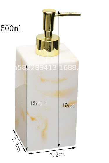 Bình đựng xà bông rửa tay vân ngọc 500ml YXK004