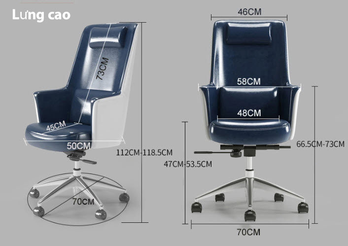 Ghế văn phòng xoay AiteHouse DNY23006