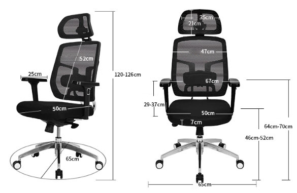 Ghế văn phòng xoay AiteHouse AH1001