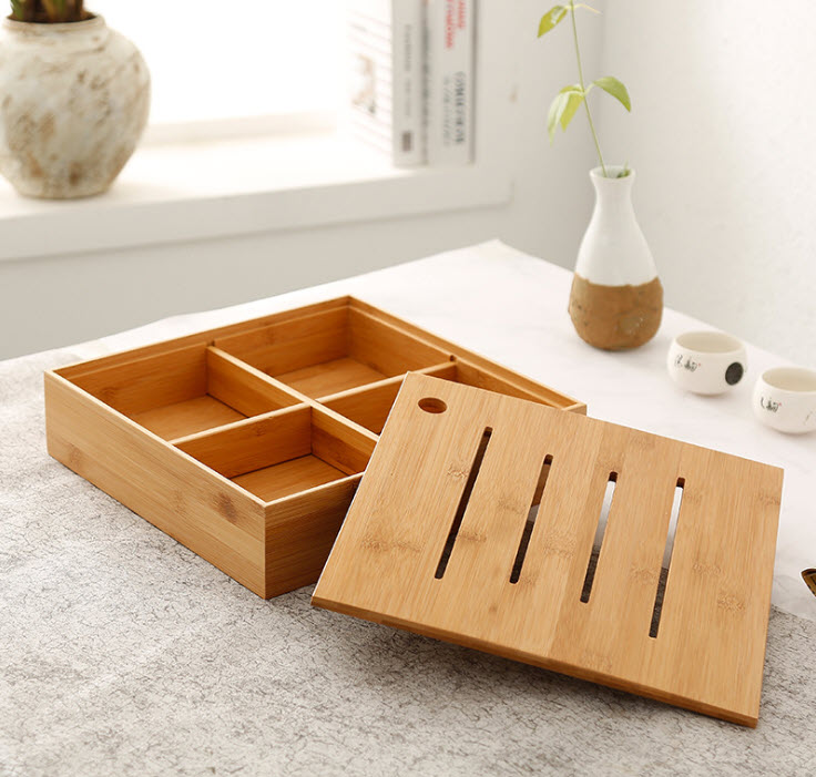 Hộp đựng bánh mứt ngũ cốc uống trà mời khách ngày tết KYS01