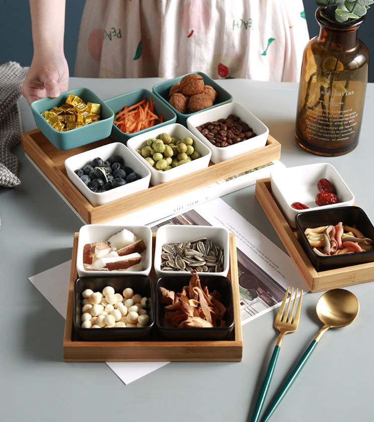 Khay đựng bánh kẹo trái cây Kiyoshi KYS5248