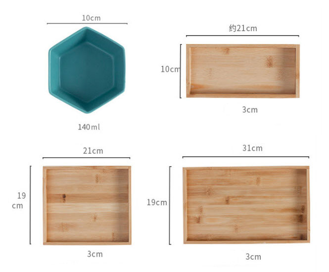 Khay đựng bánh kẹo trái cây gia vị Kiyoshi KYS1537