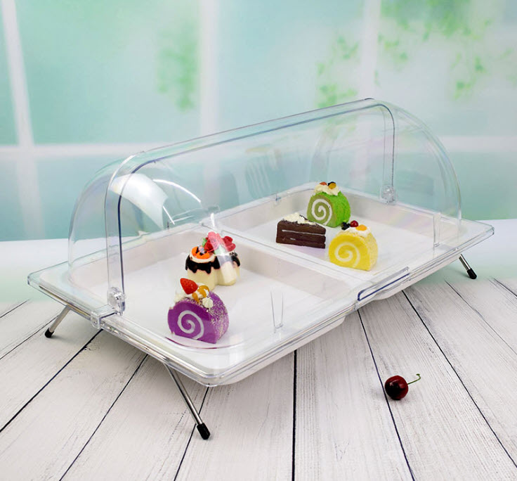 Khay buffet đựng thức ăn bánh trái cây Gerber B472