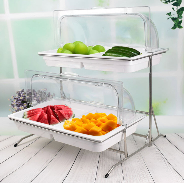 Khay buffet đựng thức ăn bánh trái cây Gerber B469
