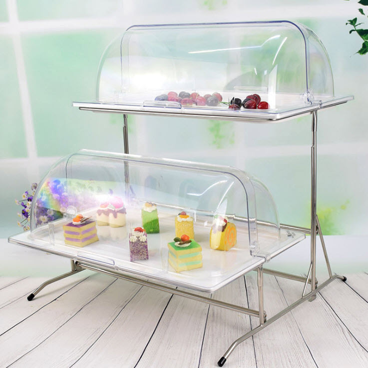 Khay buffet đựng thức ăn bánh trái cây Gerber B469