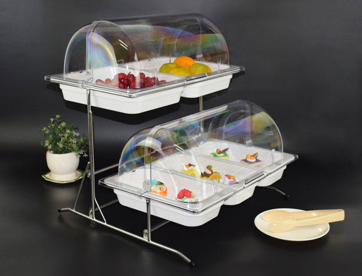 Khay buffet đựng thức ăn bánh trái cây Gerber B469