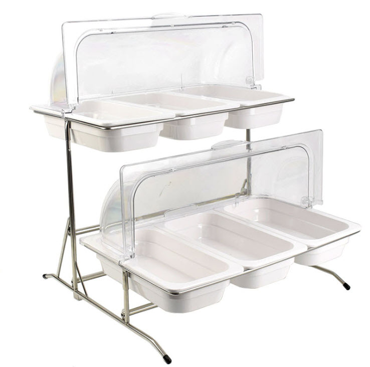 Khay buffet đựng thức ăn bánh trái cây Gerber B469