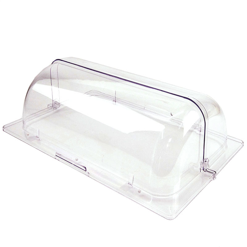 Nắp đậy khay GN buffet 1/1 và 1/2 dạng lật chất liêu acrylic 88189L