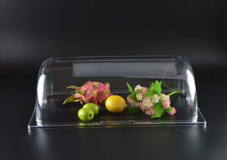 Nắp đậy khay GN buffet 1/1 và 1/2 dạng lật chất liêu acrylic 88189L