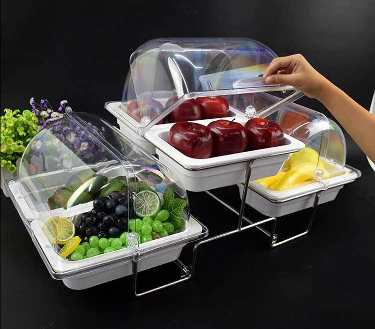 Khay buffet 3 tầng đựng thức ăn bánh kẹo Gerber GB003