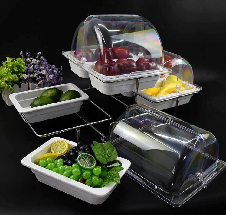 Khay buffet 3 tầng đựng thức ăn bánh kẹo Gerber GB003