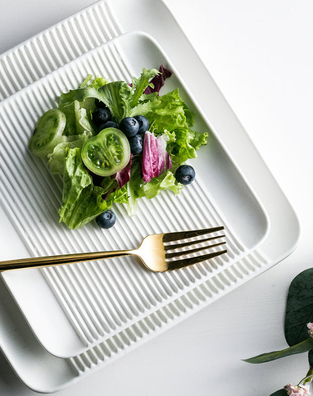 Set bộ ly chén dĩa sứ Saimei SM19001