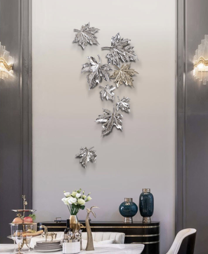 Đồ trang trí tường chiếc lá 3D ArtTime DIY19007
