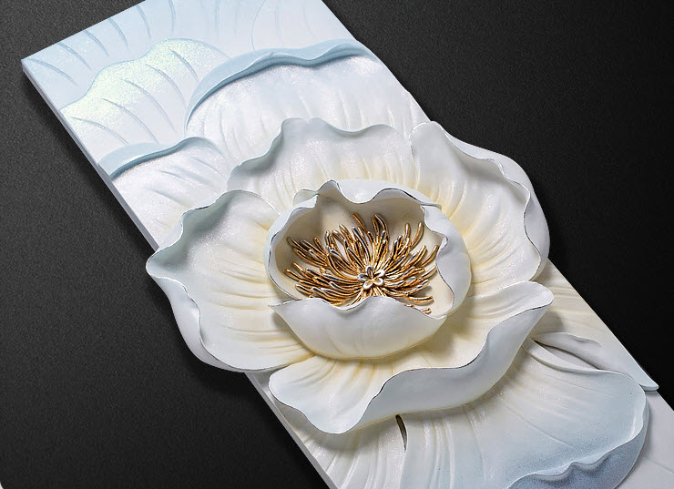 Tranh treo tường bông hoa 3D ArtTime FCV001