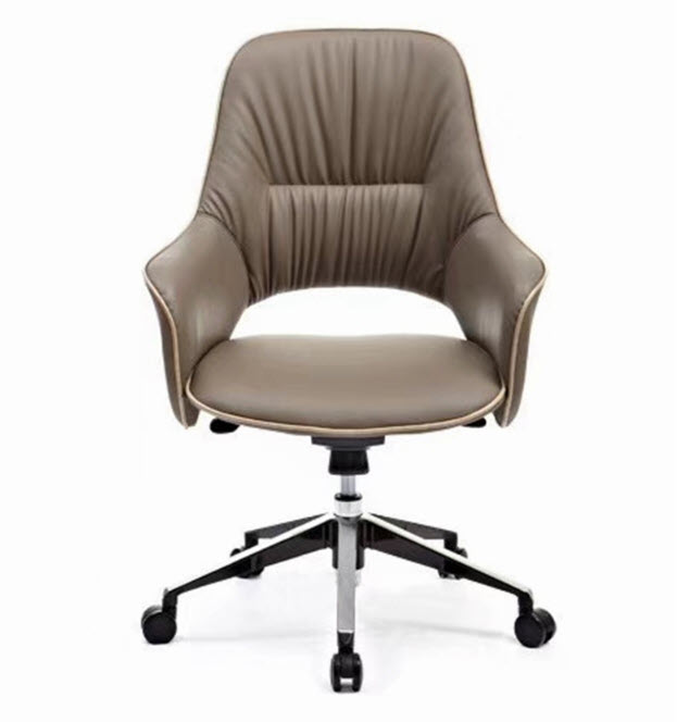 Ghế văn phòng bọc da lưng dựa Leadou A418