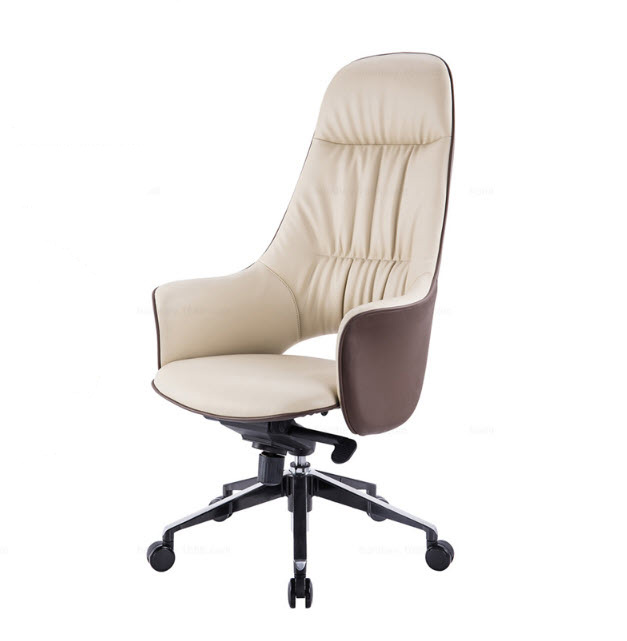 Ghế văn phòng bọc da lưng dựa Leadou A418