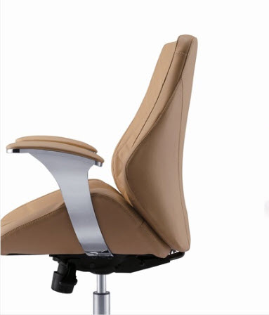 Ghế văn phòng bọc da lưng dựa Leadou A135